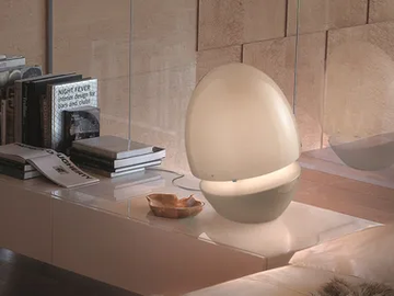 JO LT - Contemporary style glass bedside lamp by Vetreria Vistosi - view 2